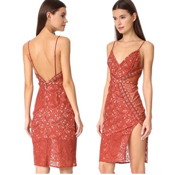 NWT StyleStalker Laylor MIDI Lace Dress Size XS - Picture 3 of 10
